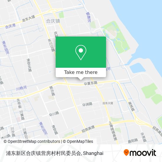 浦东新区合庆镇营房村村民委员会 map