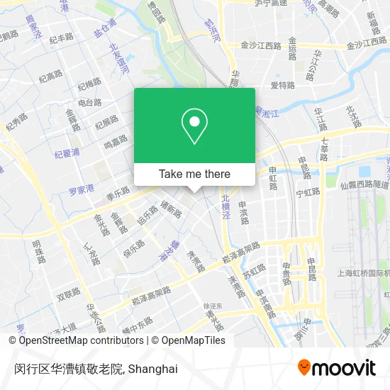 闵行区华漕镇敬老院 map