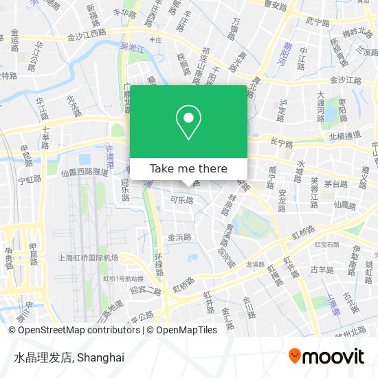 水晶理发店 map