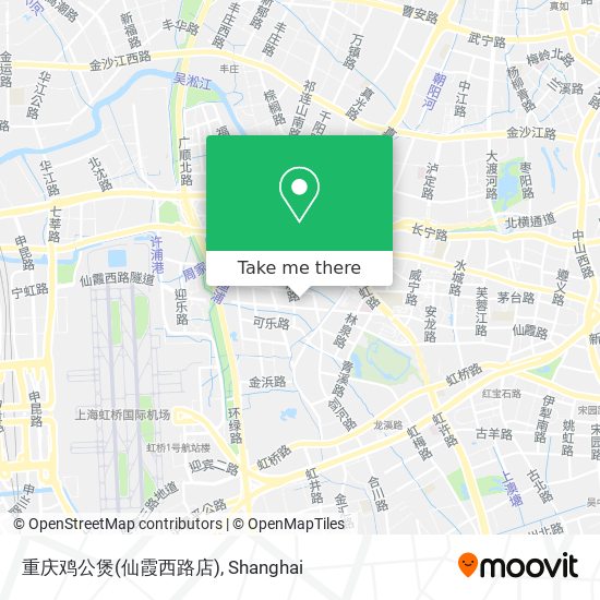 重庆鸡公煲(仙霞西路店) map