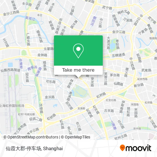 仙霞大郡-停车场 map