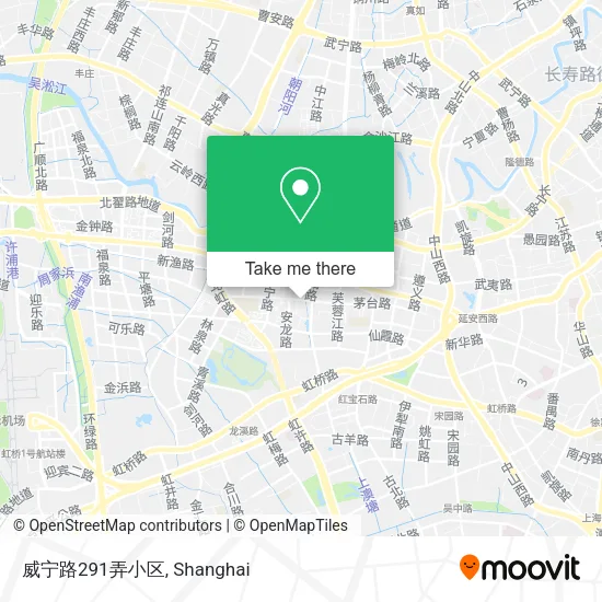 威宁路291弄小区 map