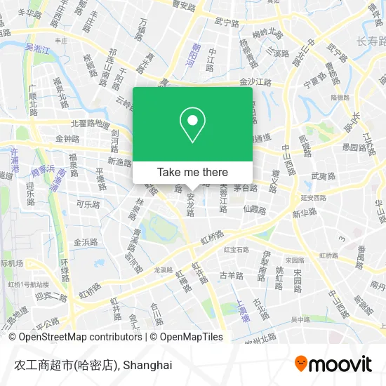 农工商超市(哈密店) map