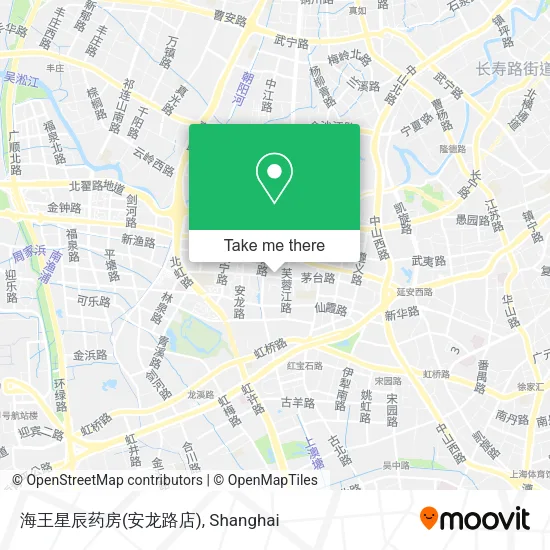 海王星辰药房(安龙路店) map