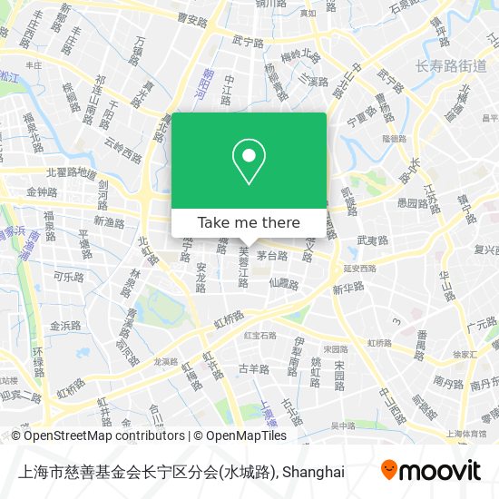 上海市慈善基金会长宁区分会(水城路) map