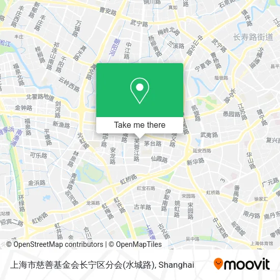 上海市慈善基金会长宁区分会(水城路) map