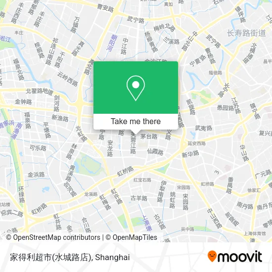 家得利超市(水城路店) map