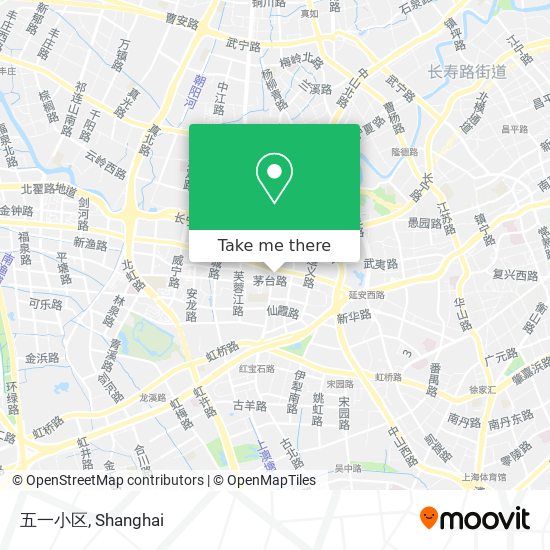 五一小区 map