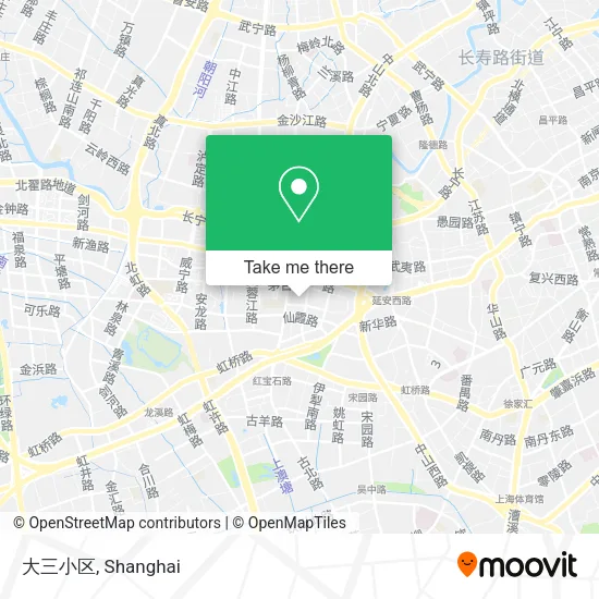 大三小区 map