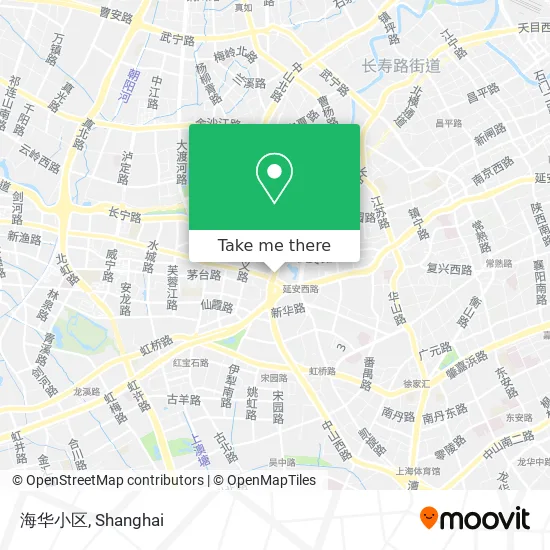 海华小区 map
