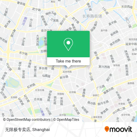 无限极专卖店 map