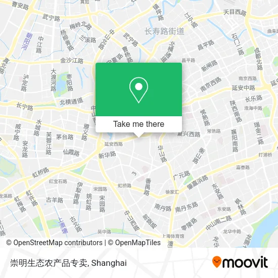 崇明生态农产品专卖 map