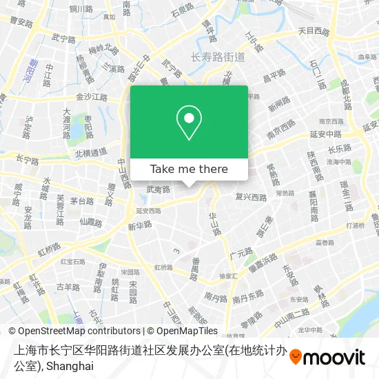 上海市长宁区华阳路街道社区发展办公室(在地统计办公室) map