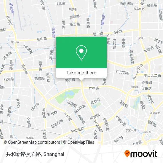 共和新路灵石路 map