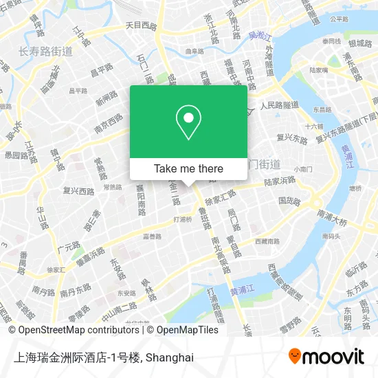 上海瑞金洲际酒店-1号楼 map