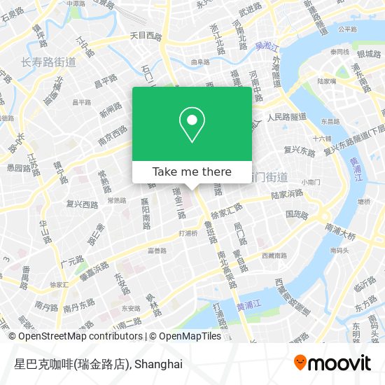 星巴克咖啡(瑞金路店) map