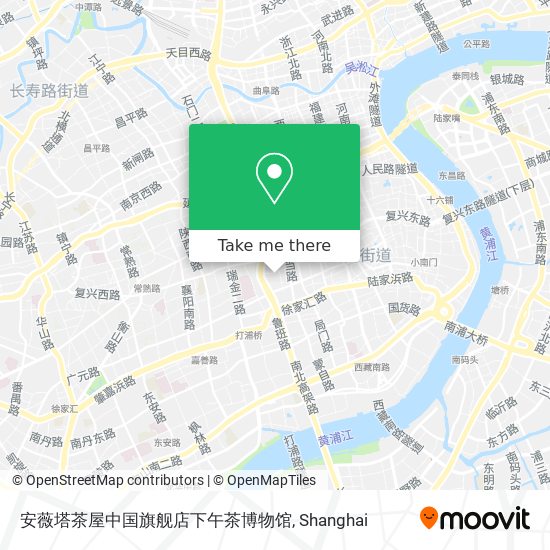 安薇塔茶屋中国旗舰店下午茶博物馆 map