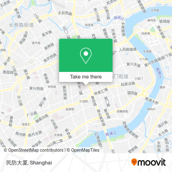 民防大厦 map