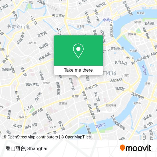 香山丽舍 map