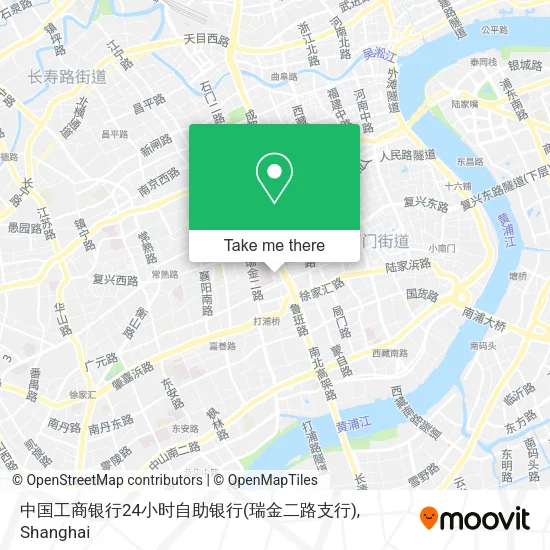 中国工商银行24小时自助银行(瑞金二路支行) map