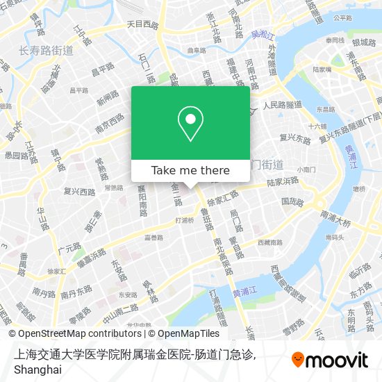 上海交通大学医学院附属瑞金医院-肠道门急诊 map