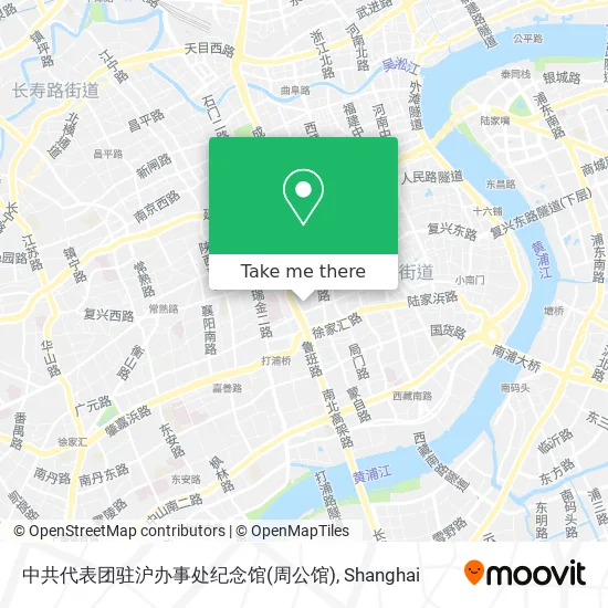 中共代表团驻沪办事处纪念馆(周公馆) map