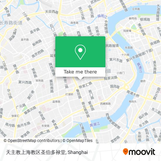 天主教上海教区圣伯多禄堂 map