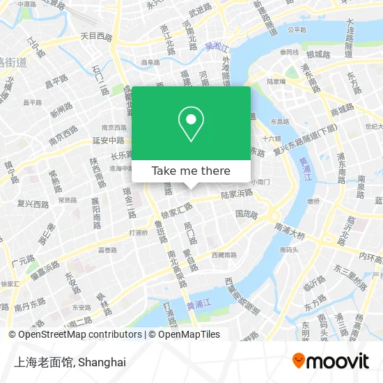 上海老面馆 map