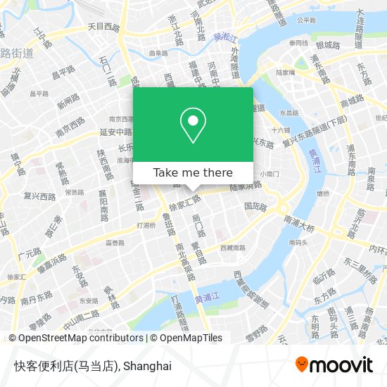 快客便利店(马当店) map