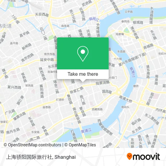 上海骄阳国际旅行社 map