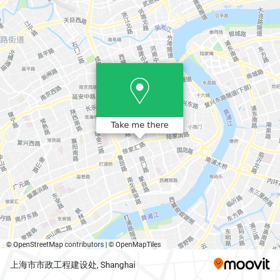 上海市市政工程建设处 map