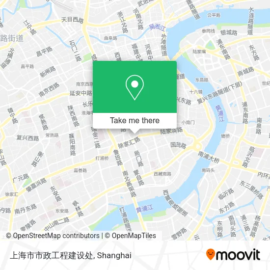 上海市市政工程建设处 map