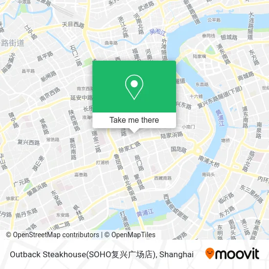 Outback Steakhouse(SOHO复兴广场店) map