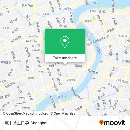 惠中堂主日学 map