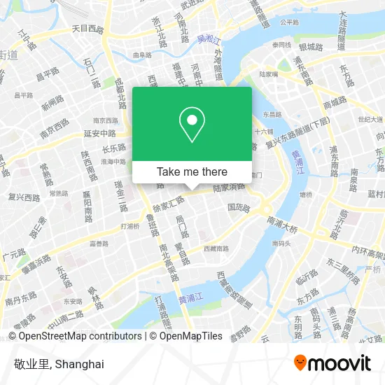 敬业里 map
