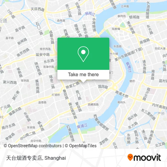 天台烟酒专卖店 map