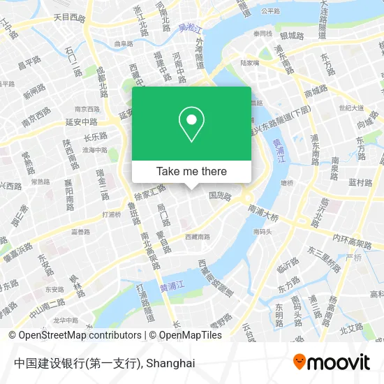 中国建设银行(第一支行) map