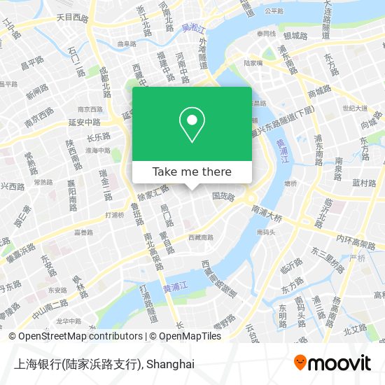 上海银行(陆家浜路支行) map