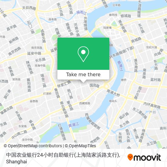 中国农业银行24小时自助银行(上海陆家浜路支行) map