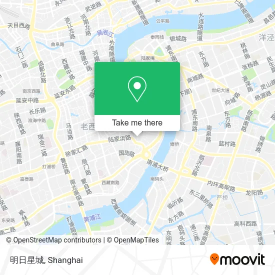 明日星城 map