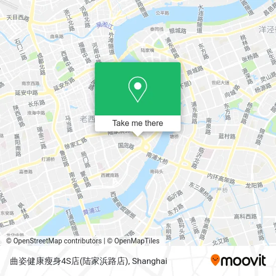 曲姿健康瘦身4S店(陆家浜路店) map