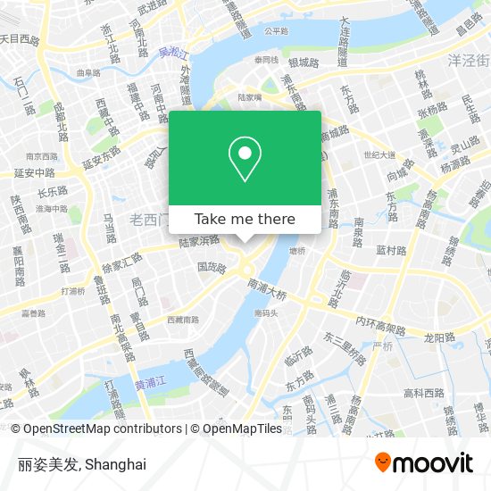 丽姿美发 map
