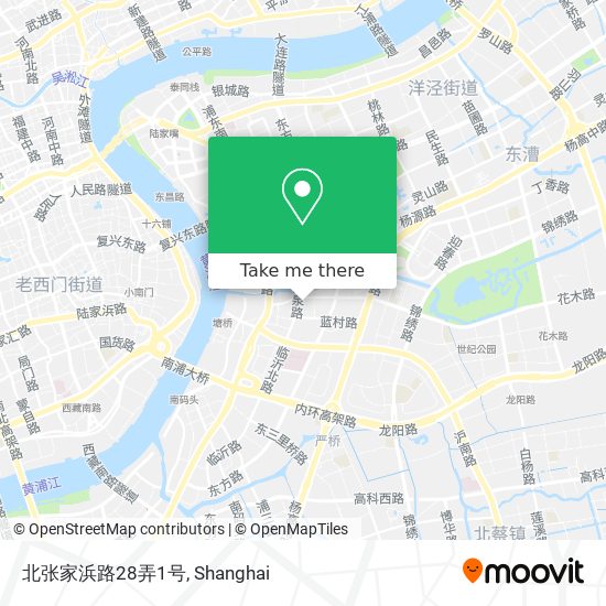 北张家浜路28弄1号 map
