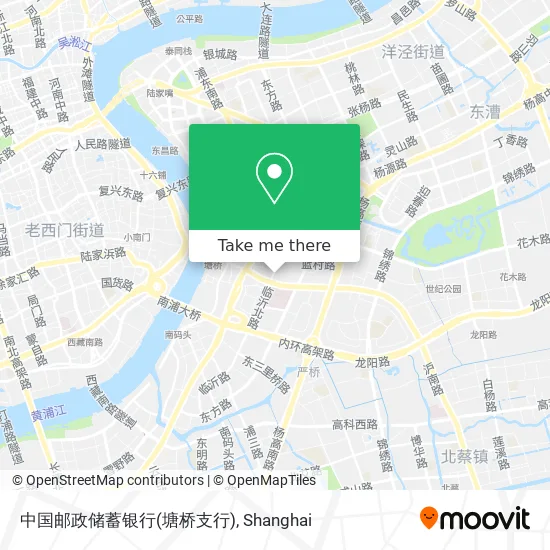 中国邮政储蓄银行(塘桥支行) map