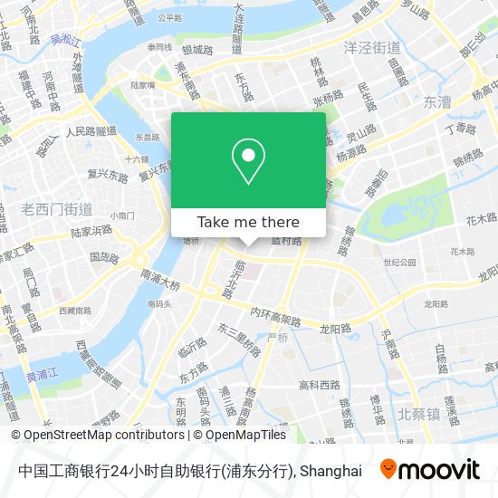 中国工商银行24小时自助银行(浦东分行) map