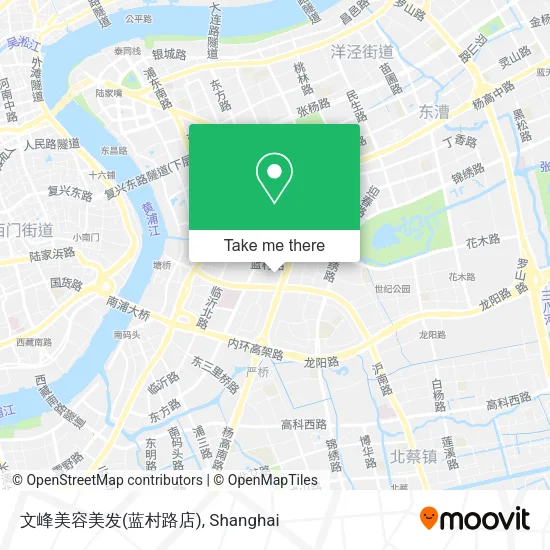 文峰美容美发(蓝村路店) map