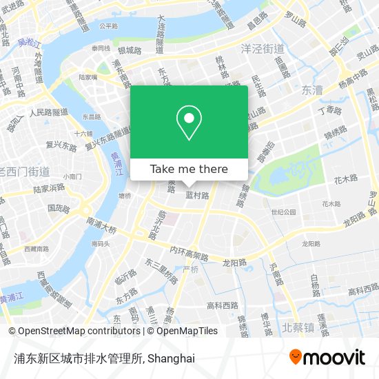 浦东新区城市排水管理所 map