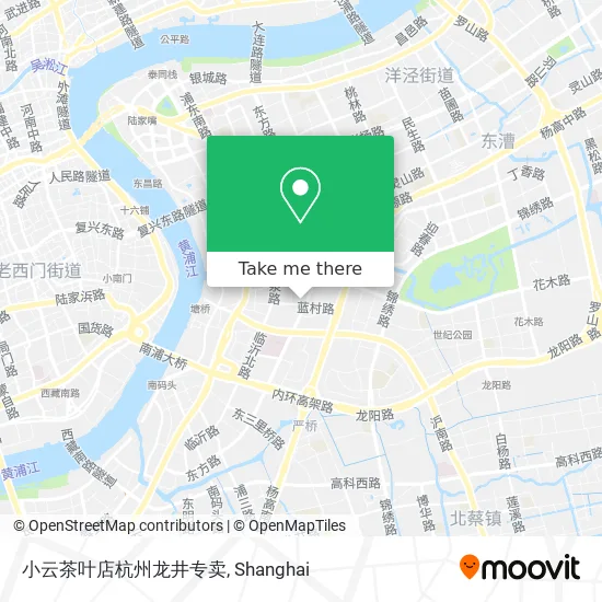小云茶叶店杭州龙井专卖 map