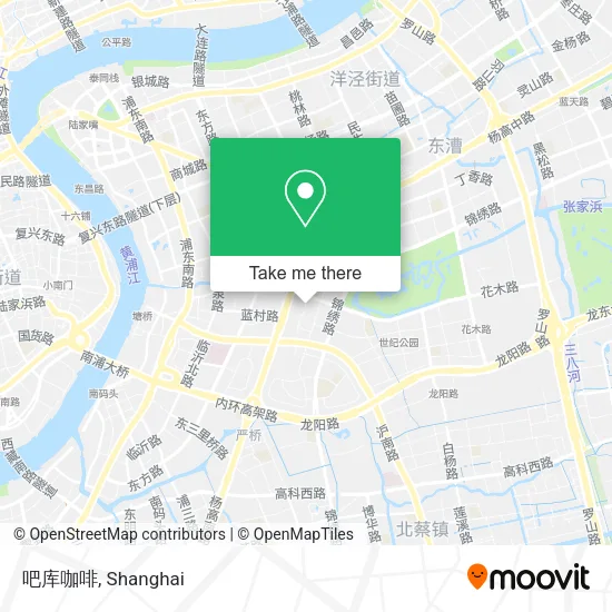 吧库咖啡 map