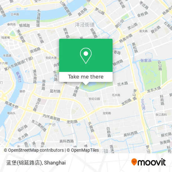 蓝堡(锦延路店) map